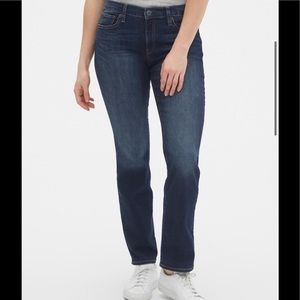 Gap Mid Rise Classic Straight Jeans
